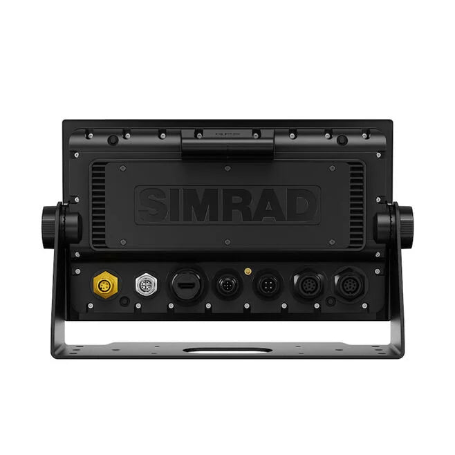 Suncoast Marine and Auto offers Simrad NSS4 10" Multifunction Display (No Sonar) (000-16275-001) back view with mount
