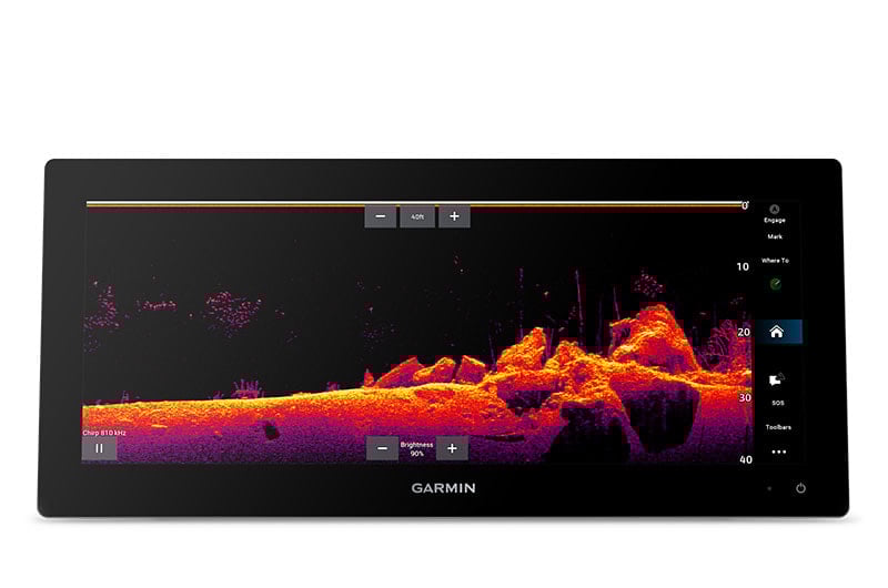 Suncoast Marine and Auto offers Garmin GPSMAP 1543xsv 15" Ultrawide Combo GPS/Fishfinder GN+ (Sonar + Mapping)