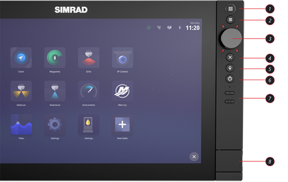 Diagram full width Simrad