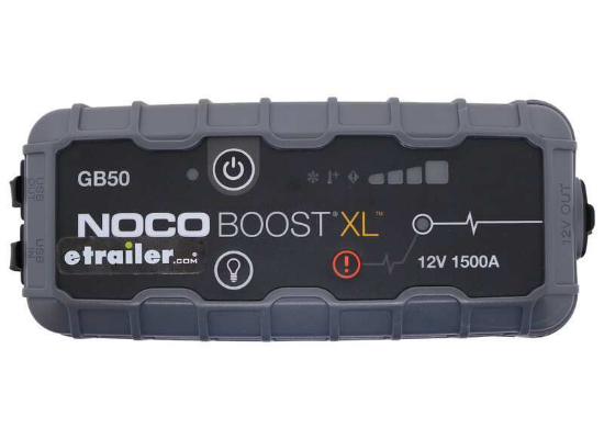 Suncoast Marine and Auto offers NOCO Boost XL 1500 Amp 12V UltraSafe Lithium Jump Starter Kit GB50