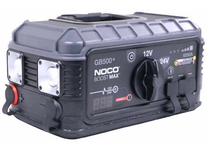 Suncoast Marine and Auto offers NOCO Boost Max 6250 Amp 12V and 24V UltraSafe Lithium Jump Starter for GB500+
