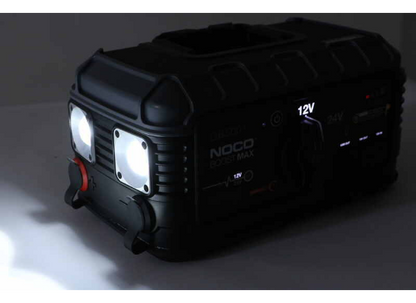 Suncoast Marine and Auto offers NOCO Boost Max 6250 Amp 12V and 24V UltraSafe Lithium Jump Starter for GB500+