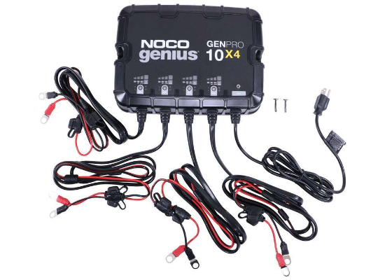 Suncoast Marine and Auto offers NOCO Genius Waterproof Marine Battery Charger GENPRO10X4