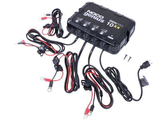Suncoast Marine and Auto offers NOCO Genius Waterproof Marine Battery Charger GENPRO10X4