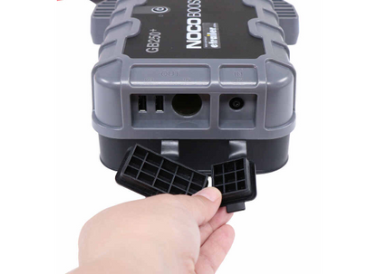 Suncoast Marine and Auto offers NOCO Boost Max 5250 Amp 12-Volt UltraSafe Portable Lithium Jump Starter Kit GB250+