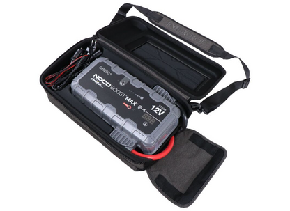Suncoast Marine and Auto offers NOCO Boost Max 5250 Amp 12-Volt UltraSafe Portable Lithium Jump Starter Kit GB250+