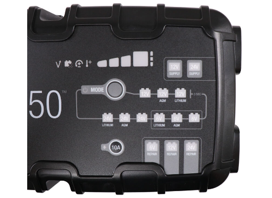 Suncoast Marine Supply offers NOCO GENIUSPRO50 Smart Car Battery Charger/Portable Car Charger