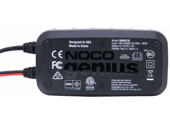 Suncoast Marine and Auto offers NOCO Genius Automatic Portable Battery Charger 10 Amp, 6V/12V GENIUS10