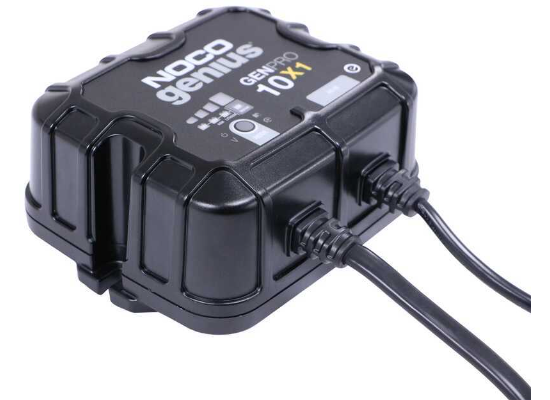 Suncoast Marine and Auto offers NOCO Genius 1-Bank 10A Marine 12V Waterproof Onboard Boat Charger GENPRO10X1