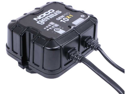Suncoast Marine and Auto offers NOCO Genius 1-Bank 10A Marine 12V Waterproof Onboard Boat Charger GENPRO10X1