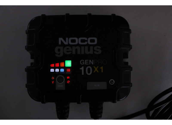 Suncoast Marine and Auto offers NOCO Genius 1-Bank 10A Marine 12V Waterproof Onboard Boat Charger GENPRO10X1
