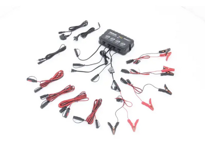 Suncoast Marine and Auto offers NOCO 4-Bank Smart Car Battery Charger, 6V/12V GENIUS2X4