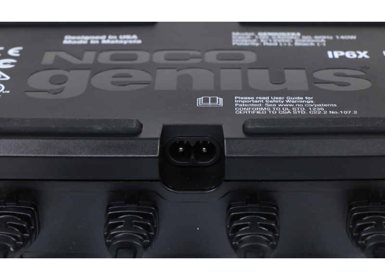 Suncoast Marine and Auto offers NOCO 4-Bank Smart Car Battery Charger, 6V/12V GENIUS2X4