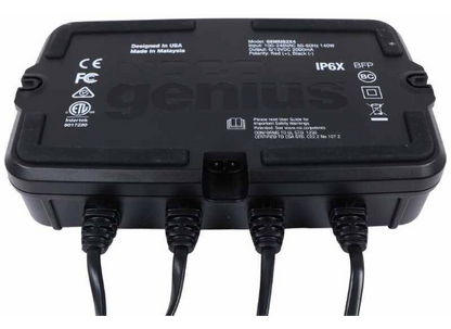 Suncoast Marine and Auto offers NOCO 4-Bank Smart Car Battery Charger, 6V/12V GENIUS2X4