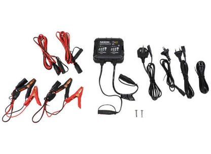 Suncoast Marine and Auto offers NOCO 2-Bank, 4-Amp Battery Charger GENIUS2X2