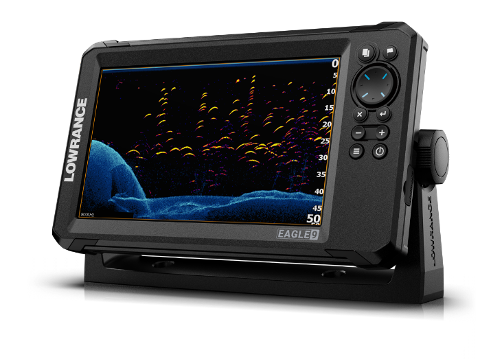 Suncoast Marine and Auto offers Lowrance Eagle 9 w/TripleShot T/M Transducer Discover OnBoard Chart [000-16229-001]