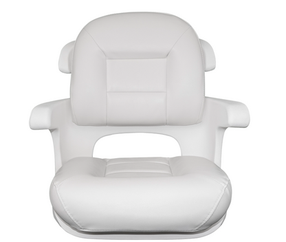Suncoast Marine and Auto offers Tempress Elite Helm Seat, Low Back, White Model # 9409780 (57020)