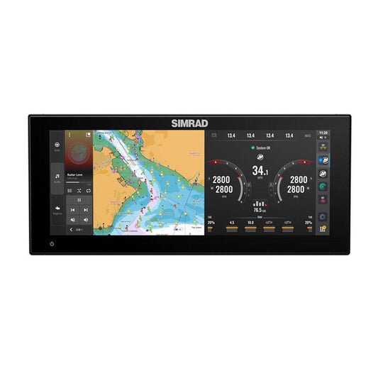 Suncoast Marine and Auto offers Simrad NSX 15 inch Multifunction Display 3015UW - No Transducer [000-16298-001] 