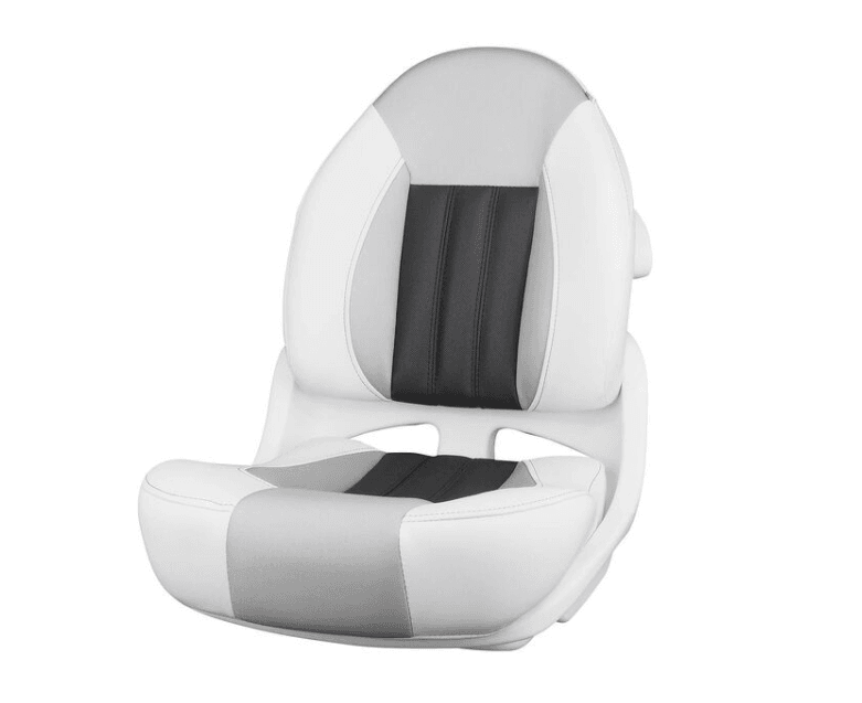 Suncoast Marine and Auto offers Tempress ProBax Captain Boat Seat, White & Gray (68150)