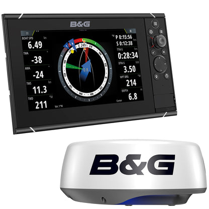 Suncoast Marine and Auto offers BG Zeus 3S 12 Combo Multi-Function Sailing Display + HALO20+ Radar Dome (000-15562-002)