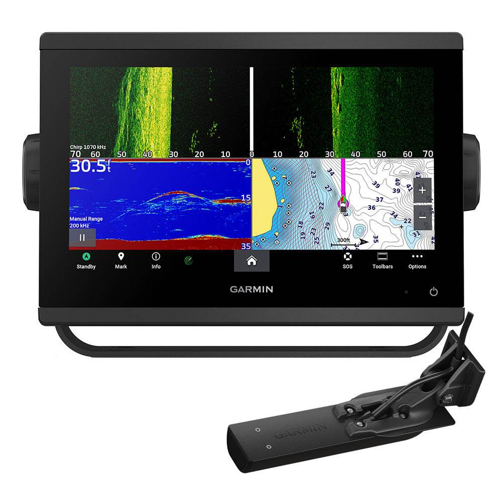 Suncoast Marine Supply offers Garmin GPSMAP 943xsv 9" GPS/Fishfinder Combo GN+ (GT56-TM)