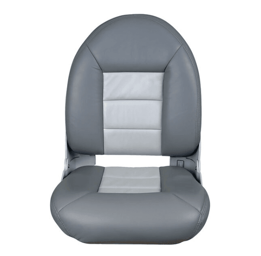 Suncoast Marine and Auto offers TEMPRESS Navistyle High Back Folding Boat Seat (54907) Charcoal/Gray (9409814)