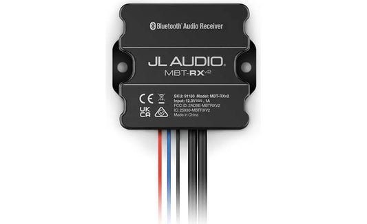 Suncoast Marine and Auto offers JL Audio® Weatherproof Receiver with Bluetooth Technology (MBT-RXv2)