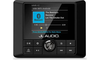 Suncoast Marine and Auto offers JL Audio Wired Remote Controller for MediaMaster Source Unit (LCD Display) (MMR-40)