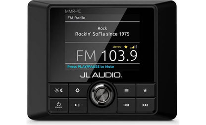 Suncoast Marine and Auto offers JL Audio Wired Remote Controller for MediaMaster Source Unit (LCD Display) (MMR-40)