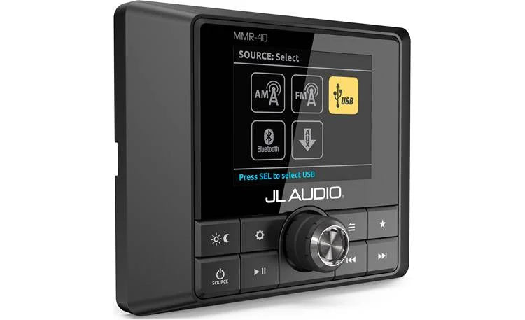 Suncoast Marine and Auto offers JL Audio Wired Remote Controller for MediaMaster Source Unit (LCD Display) (MMR-40)