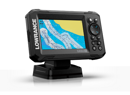 Suncoast Marine and Auto offers Lowrance Eagle 5 Combo - SplitShot Transducer w/C-MAP Charts [000-16226-001]