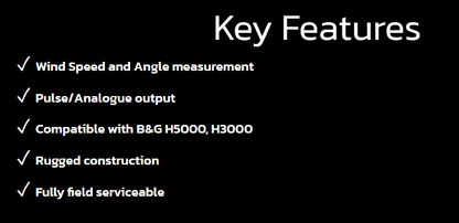 Suncoast Marine and Auto offers BG 213 Wind Sensor/Masthead Unit Only (213-00-002) key features