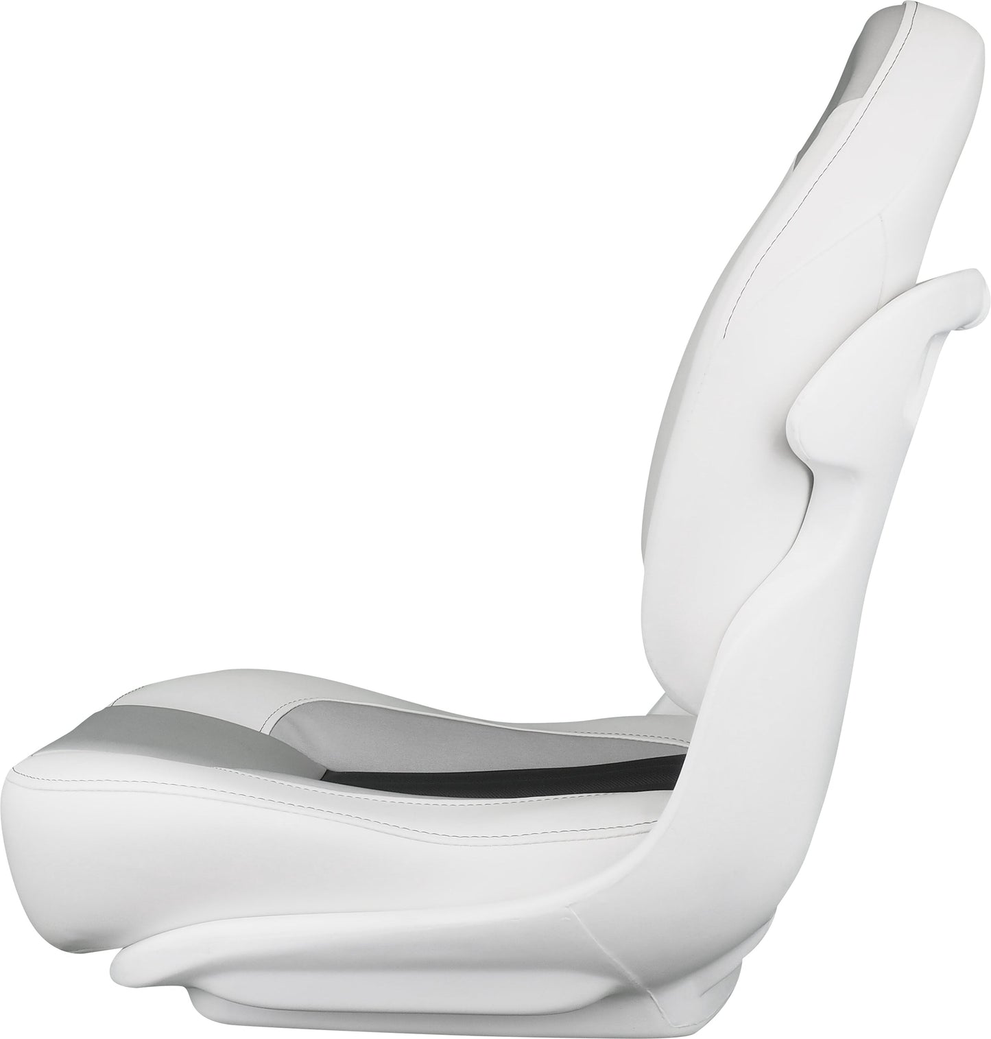 Suncoast Marine and Auto offers Tempress ProBax Captain Boat Seat, White & Gray (68150)