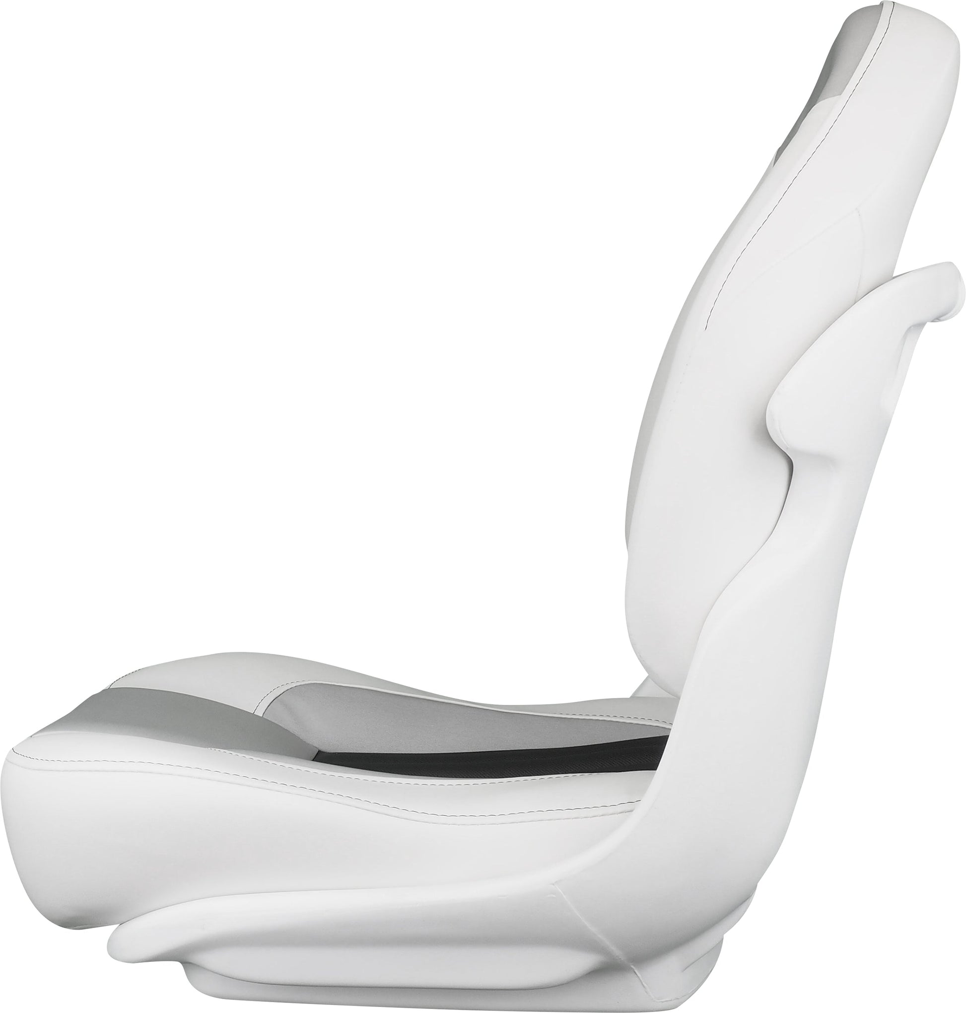 Suncoast Marine and Auto offers Tempress ProBax Captain Boat Seat, White & Gray (68150)
