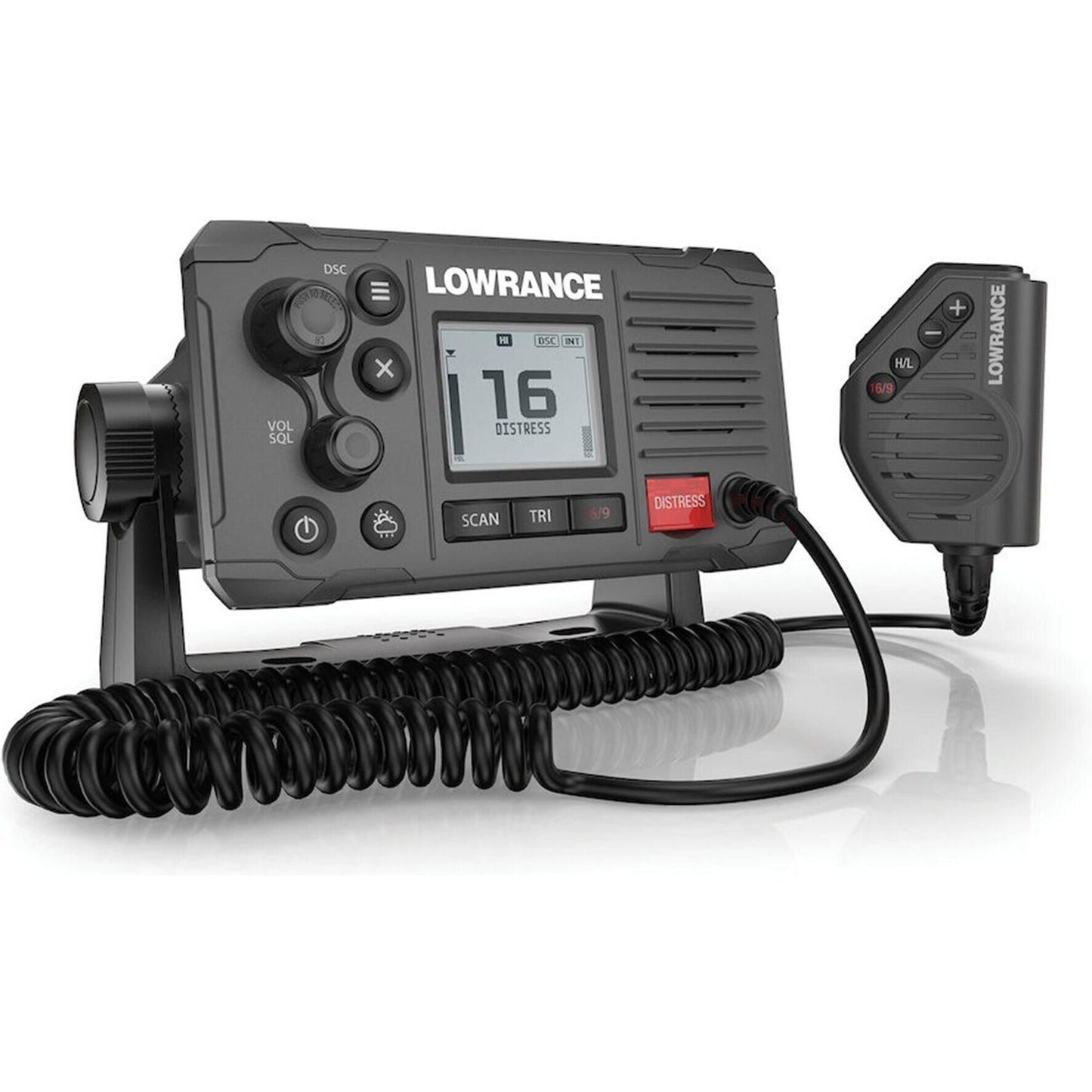  Lowrance Link 6S Class D DSC VHF Radio (00014493001) — a compact, durable, and GPS-equipped communication system designed for serious boaters. 