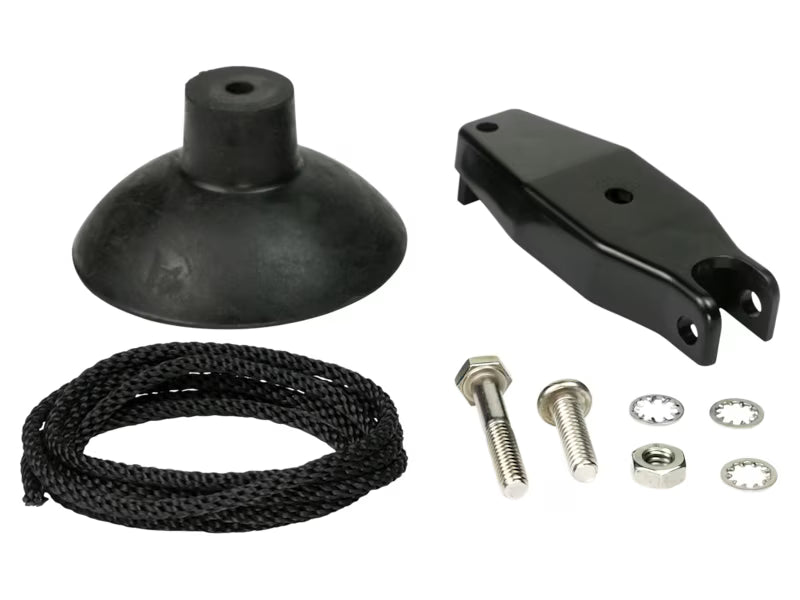 Suction Cup Kit for Portable Skimmer Transducer (000-0051-52) When boating adventures bring you on out-of-the-ordinary vessels, be ready with the Lowrance® Suction Cup Transducer Mounting Kit