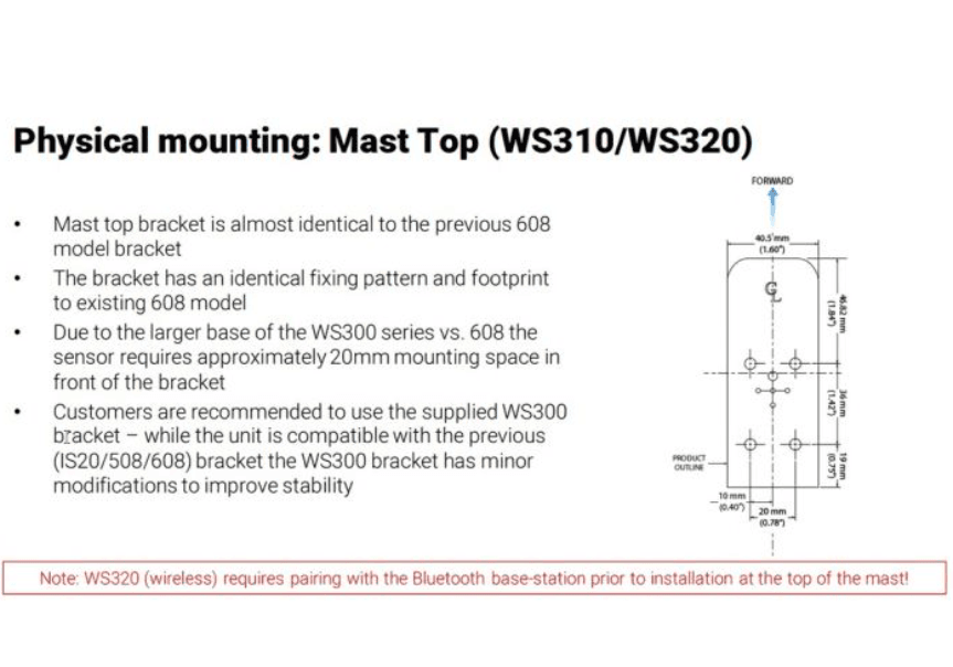 Suncoast Marine offers BG WS320 Wireless Wind Sensor (000-14383-001)