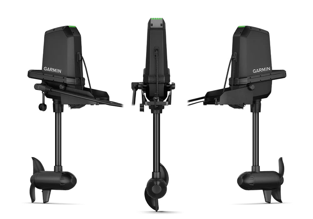Suncoast Marine and Auto offers Garmin Force Current Kayak Trolling Motor (Black) (Foot Pedals Not Included)