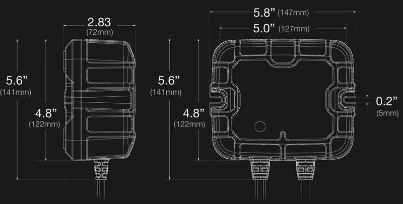 Suncoast Marine and Auto offers NOCO Genius 1-Bank 10A Marine 12V Waterproof Onboard Boat Charger GENPRO10X1