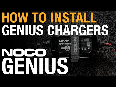 How to install GENIUS Chargers NOCO GENIUS