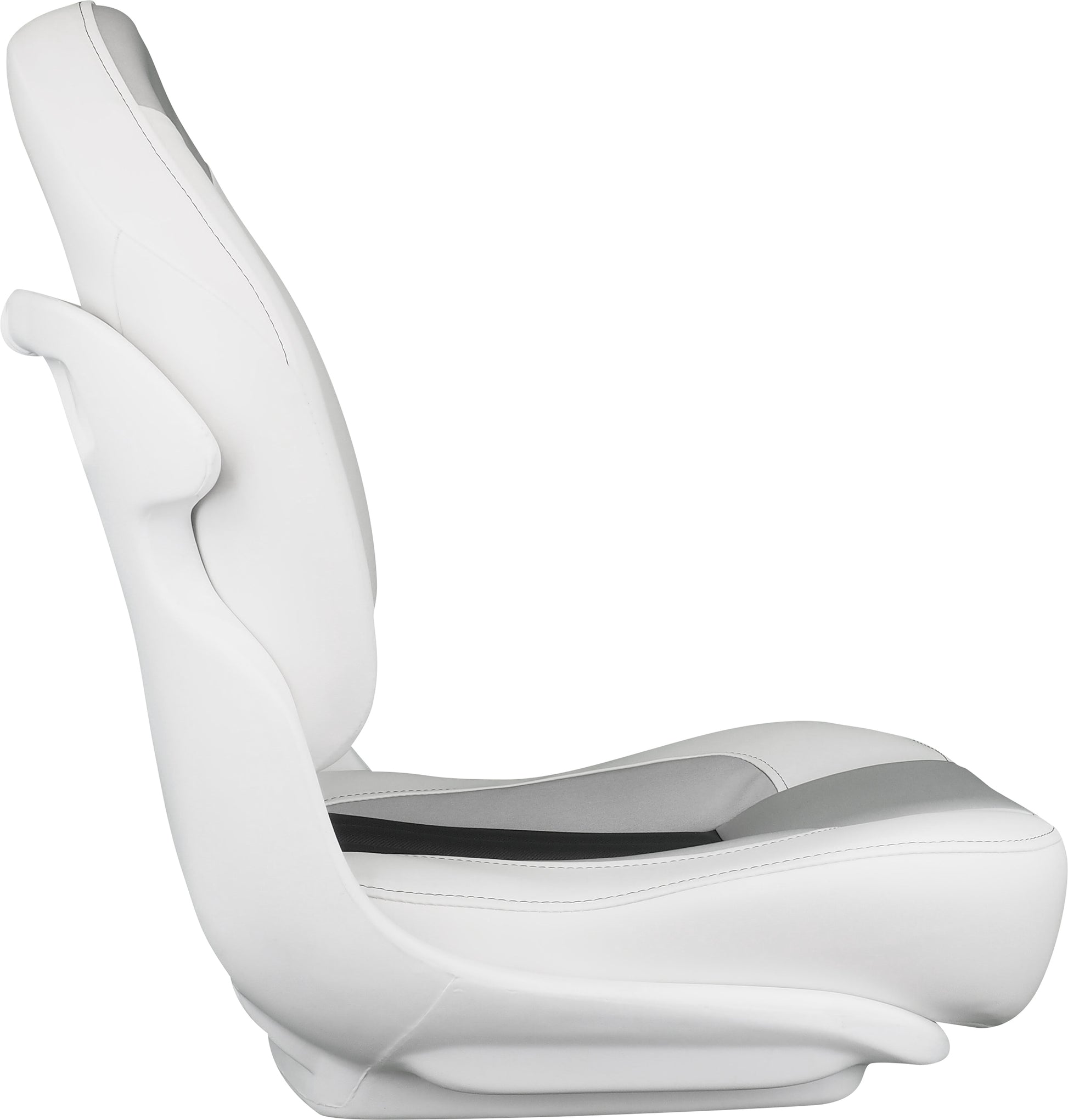 Suncoast Marine and Auto offers Tempress ProBax Captain Boat Seat, White & Gray (68150)