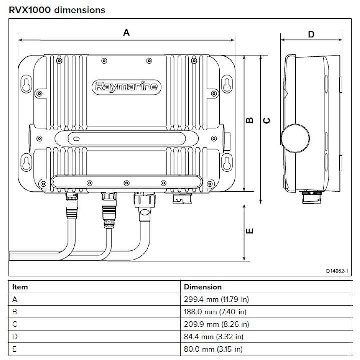 Suncoast Marine Supply offers Raymarine RVX1000 3D CHIRP Sonar Module