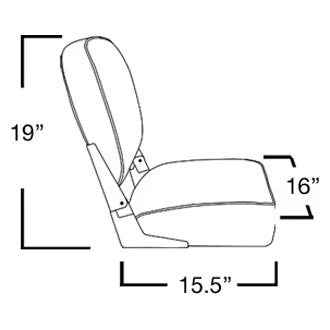 Suncoast Marine and Auto offers Springfield Economy Folding Seat - Mossy Oak Duck Blind [1040627]