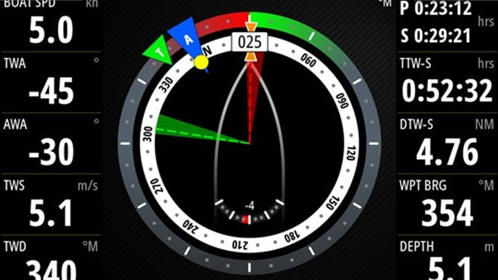 Suncoast Marine and Auto offers BG Zeus3 7 inch Multifunction Display with Insight Charts (000-13241-001) Sailsteer