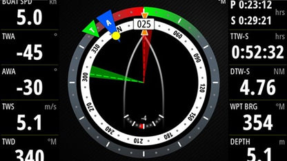 Suncoast Marine and Auto offers BG Zeus3 7 inch Multifunction Display with Insight Charts (000-13241-001) Sailsteer