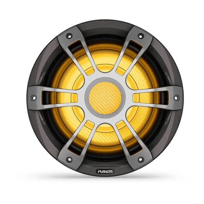 Suncoast Marine Supply offers Fusion Signature Series 3i 12" CRGBW Grey Sports Subwoofer (010-02775-11)
