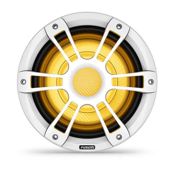 Suncoast Marine Supply offers Fusion Signature Series 3i 12" CRGBW White Sports Subwoofer (010-02775-10)