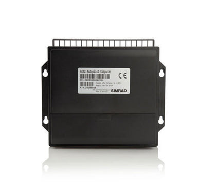 Suncoast Marine and Auto offers Simrad AC70 Course Computer [000-10186-001] The AC70 is the autopilot's steering computer, controlling the drive unit, and acts as a drive computer for the rudder, with NMEA0183 connectivity.