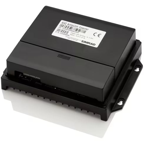 Suncoast Marine and Auto offers Simrad AC70 Course Computer [000-10186-001] The AC70 is the autopilot's steering computer, controlling the drive unit, and acts as a drive computer for the rudder, with NMEA0183 connectivity.