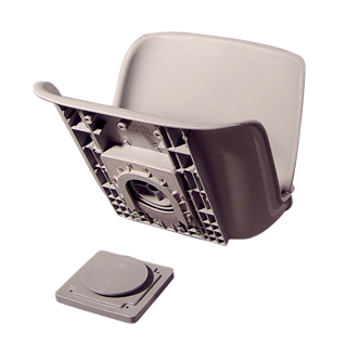 Suncoast Marine and Auto offers TEMPRESS Quick Disconnect Swivel Boat Seat, Gray (45133)